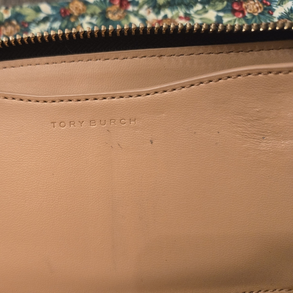 Tory Burch Black Leather Wristlet Wallet - Picture 9 of 11